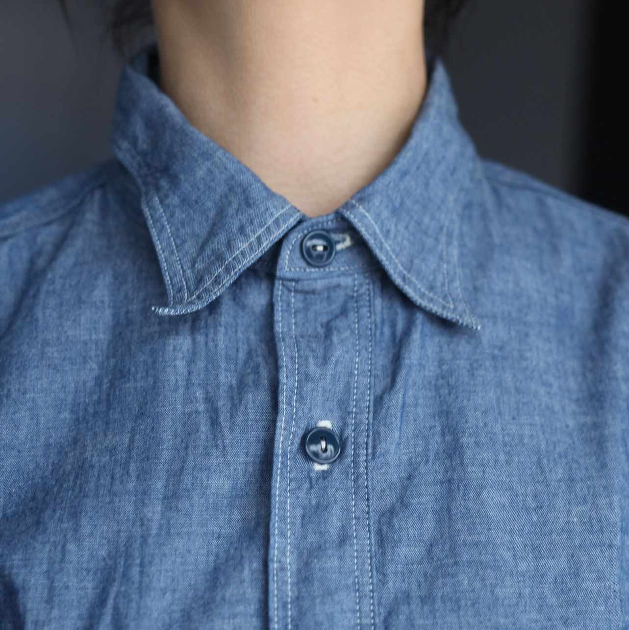 orSlow - 【残りわずか】Chambray Work Shirt | ACRMTSM ONLINE