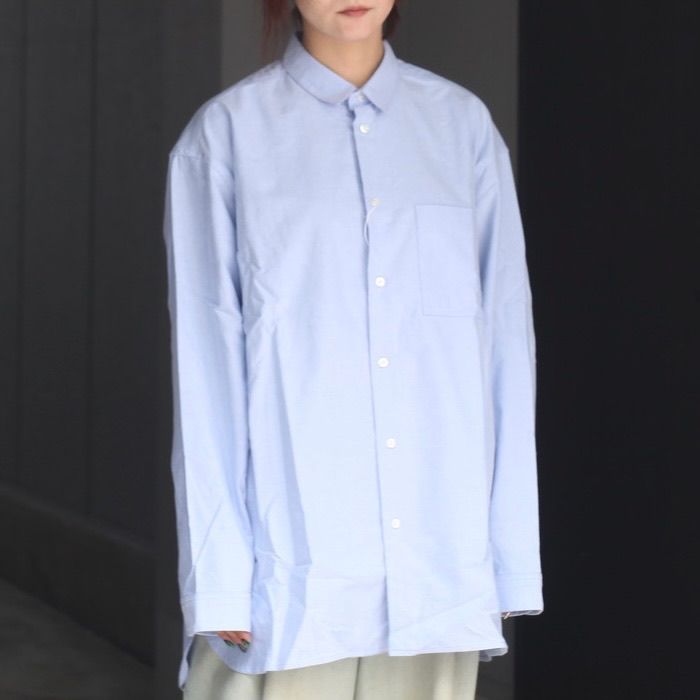 【残り一点】Double-Sided Brushed Oxford Shirt