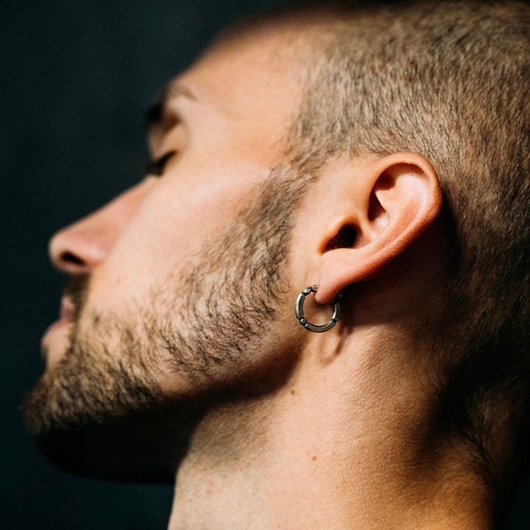 【再販売通知受付可能】Hoop Studs Sculpture_1