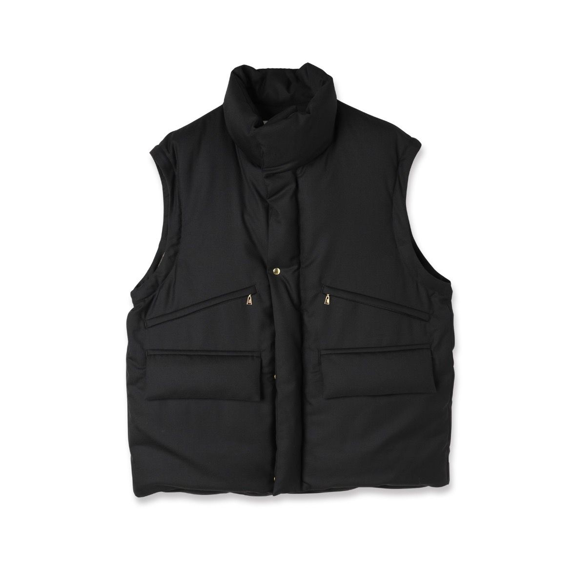 【残り一点】High Count Twill Removable Sleeves Down Jacket