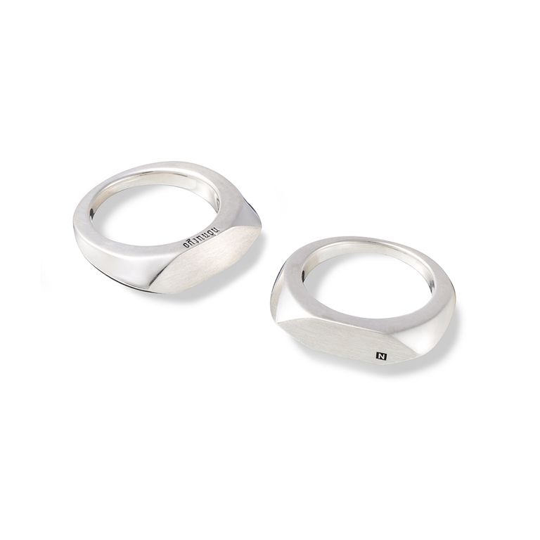 NIL DUE / NIL UN TOKYO - 【残りわずか】Double Signet Ring | ACRMTSM ONLINE STORE