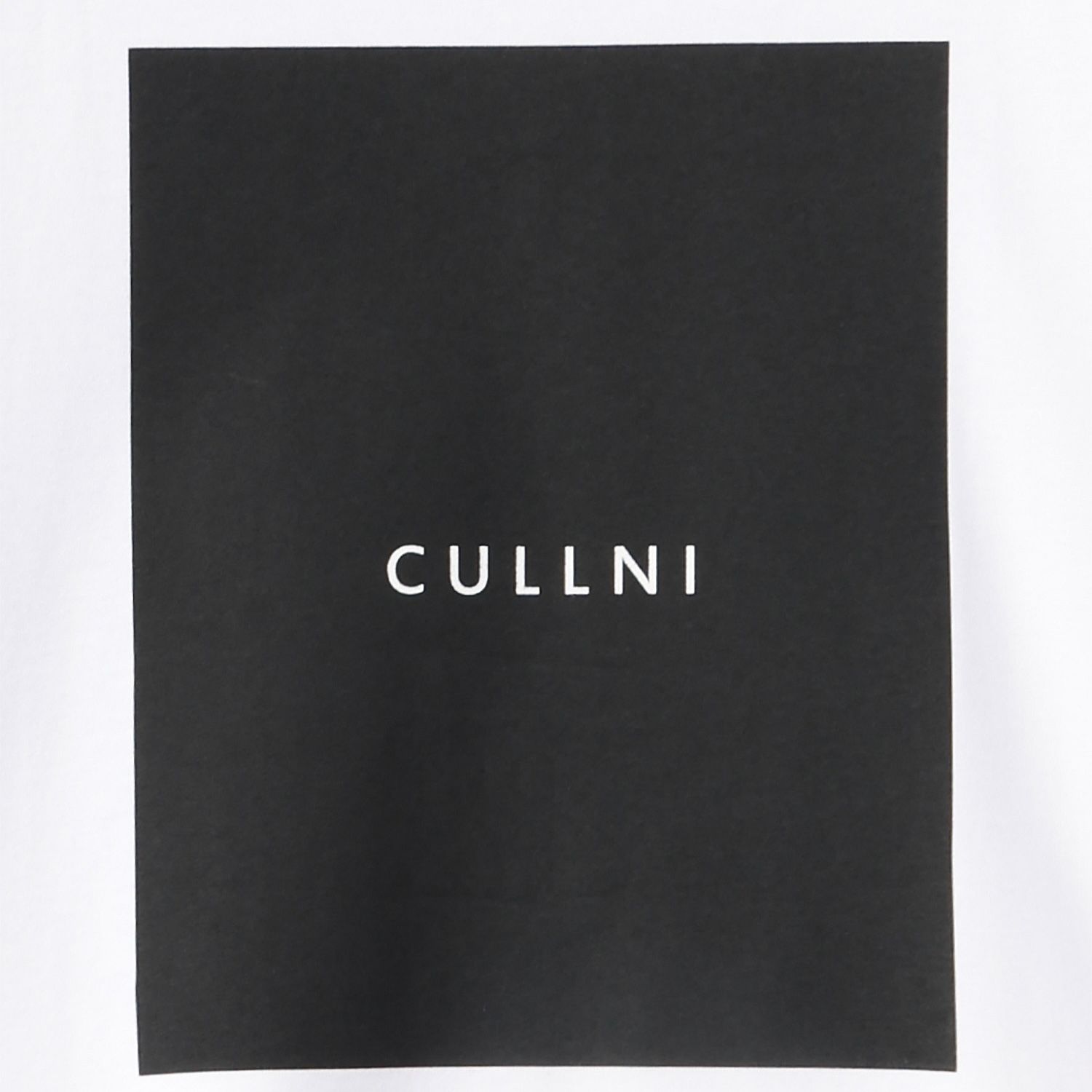 【残り一点】Cotton Jersey Box Logo Print Long Sleeve Pullover