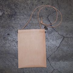 【お取り寄せ注文可能】Spring Cap Bag Mini(FAKE WOOD LEATHER)