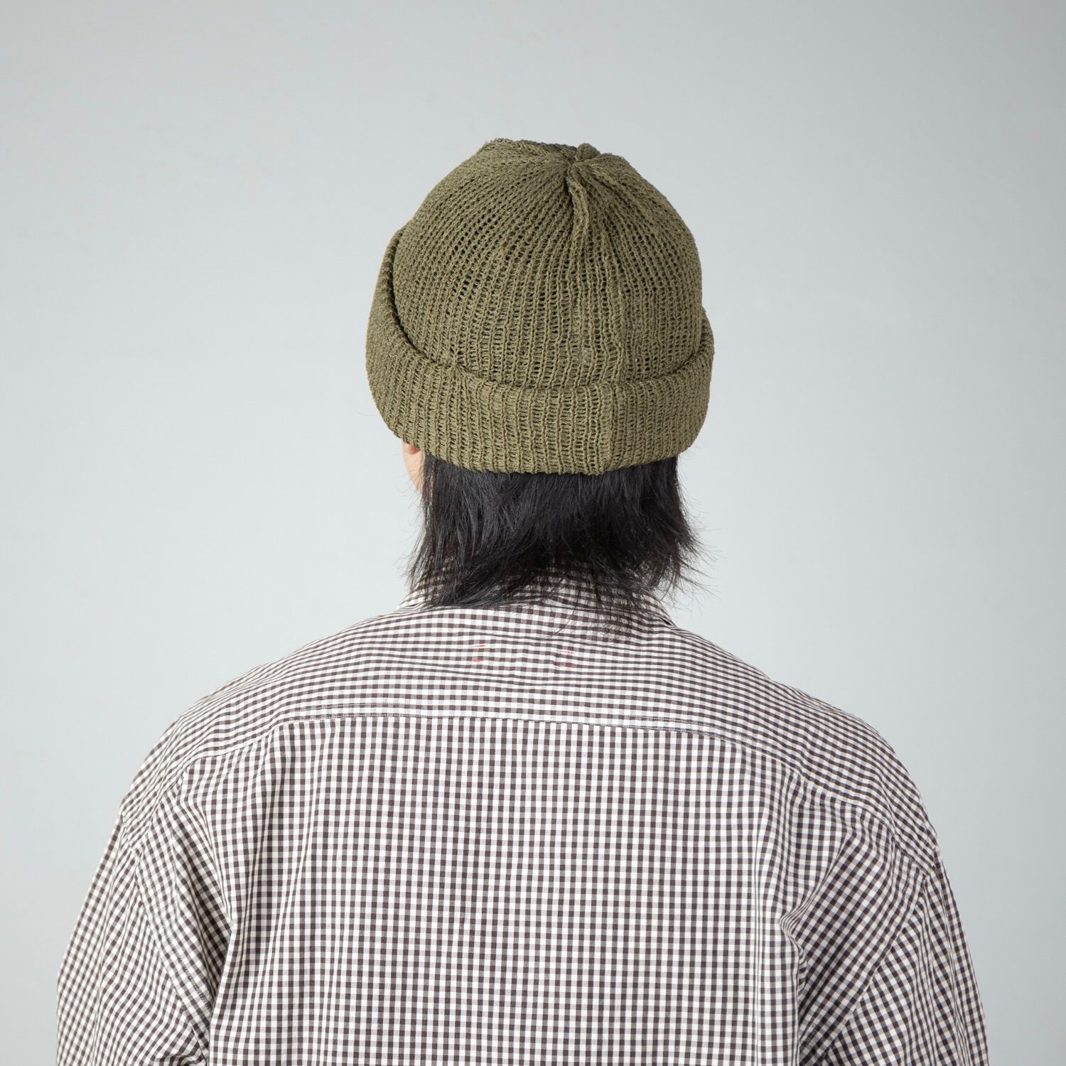 【残り一点】Sheer Mesh Short Knit Cap