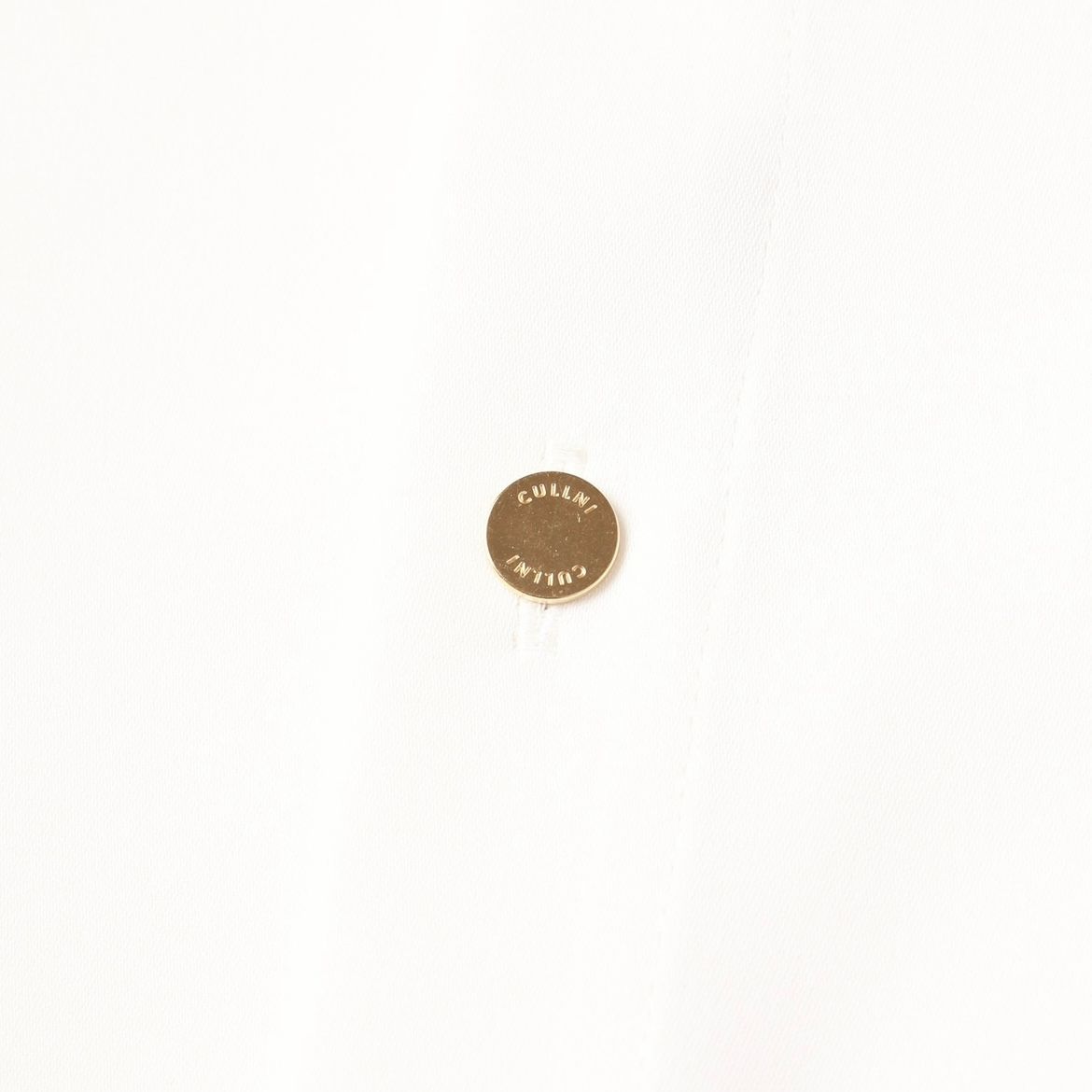 CULLNI - 【残り一点】Double Satin Chin Tab Shirt | ACRMTSM CULLNI - 【残り一点】Double Satin Chin Tab Shirt | ACRMTSM