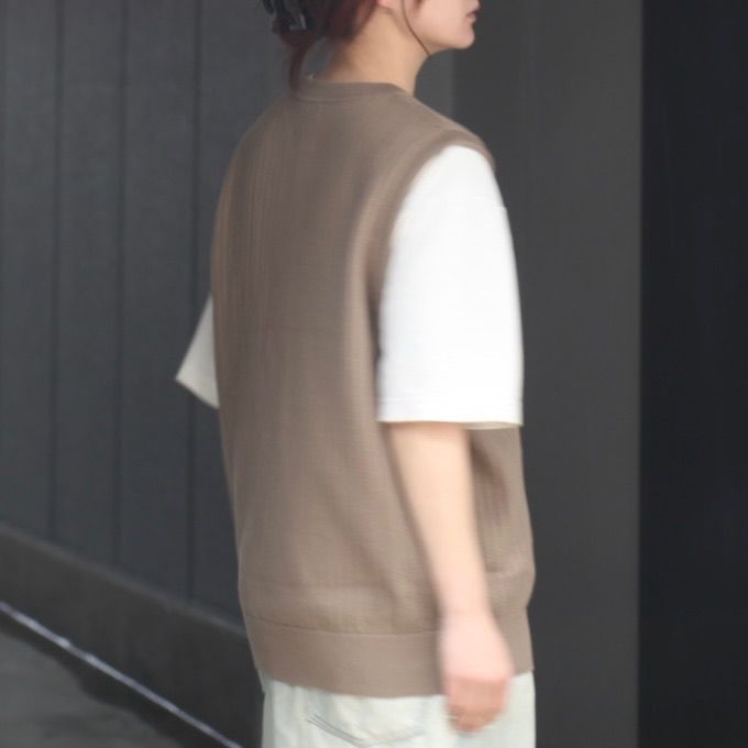 【残り一点】Stripe Mesh Vest