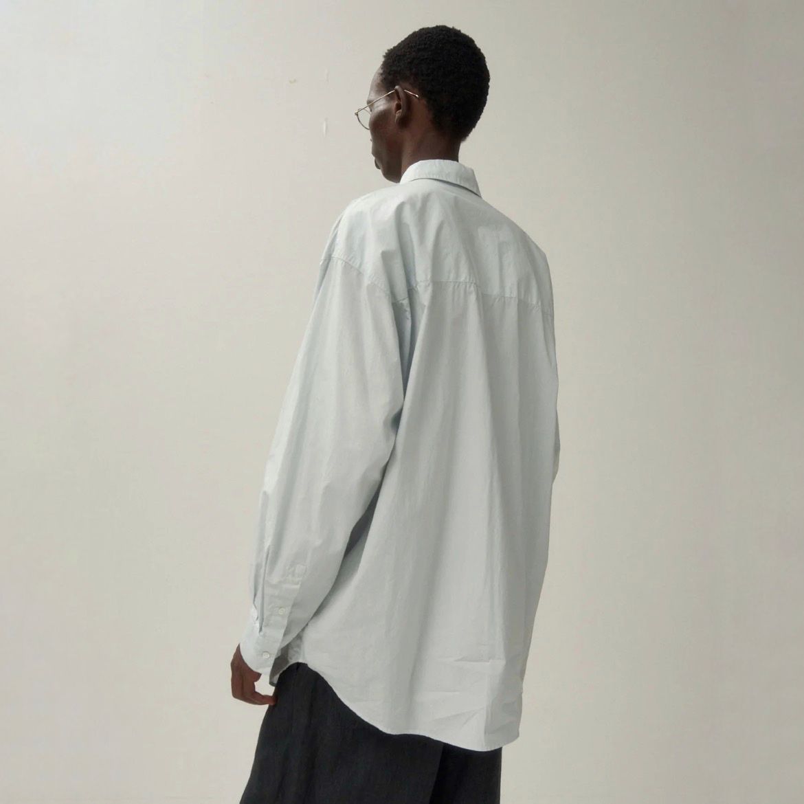 ATON - 【残り一点】Cotton Lawn Oversized Shirt | ACRMTSM