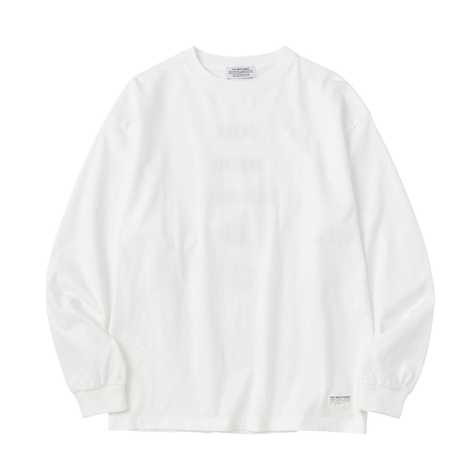 【残り一点】PMD Logo L/S T-shirt