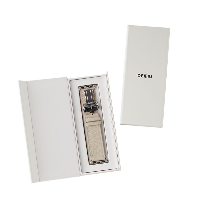【再販売通知受付可能】Apple Watch Band(BEIGE×SILVER)