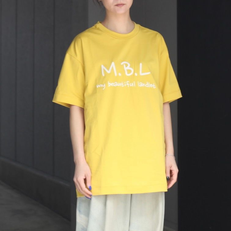 【残り一点】MBLロゴ刺繍Tee