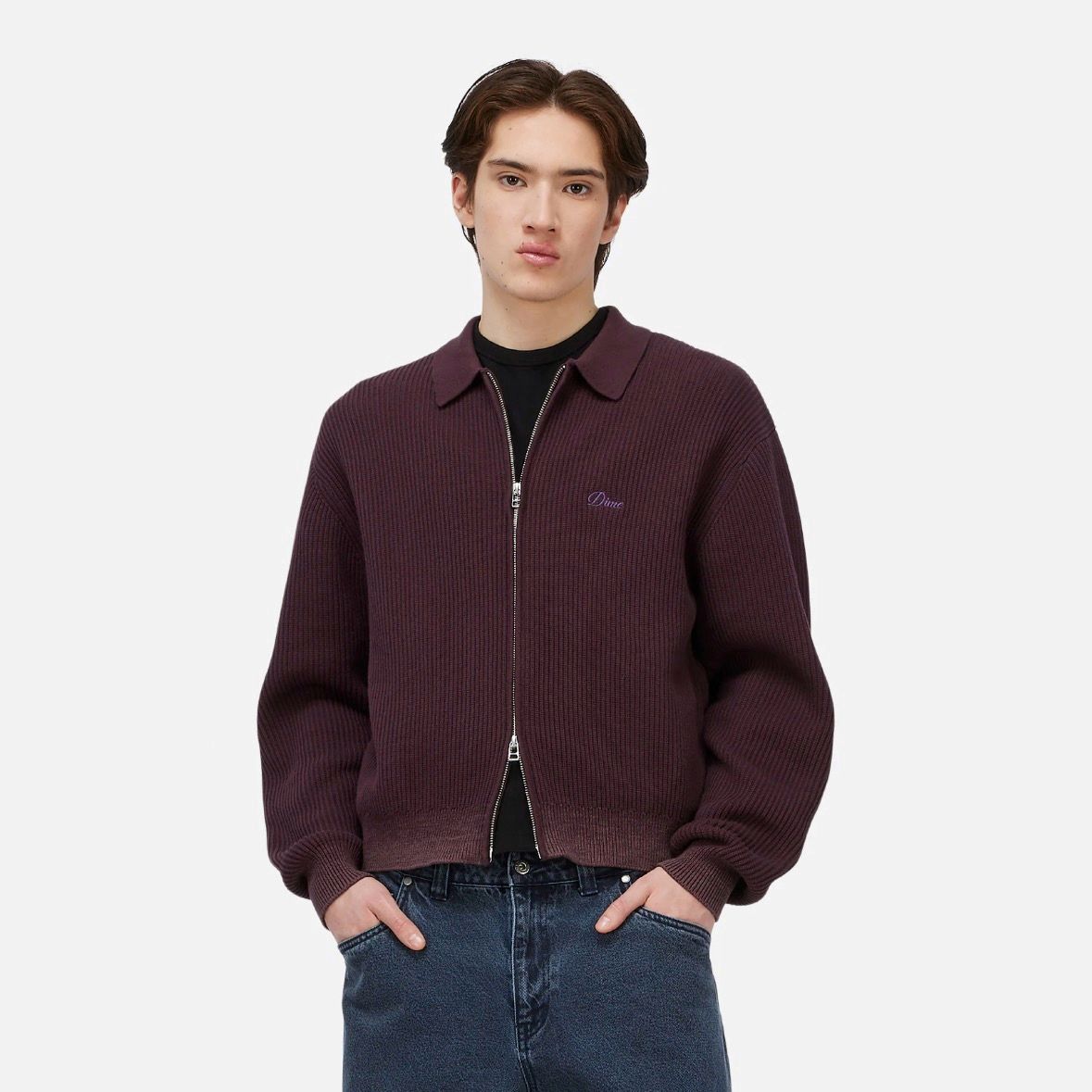 【残り一点】Double Zip Knit