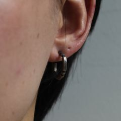 【再販売通知受付可能】Hoop Studs Sculpture_1