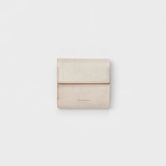 【再販売通知受付可能】Clasp Wallet(IVORY)