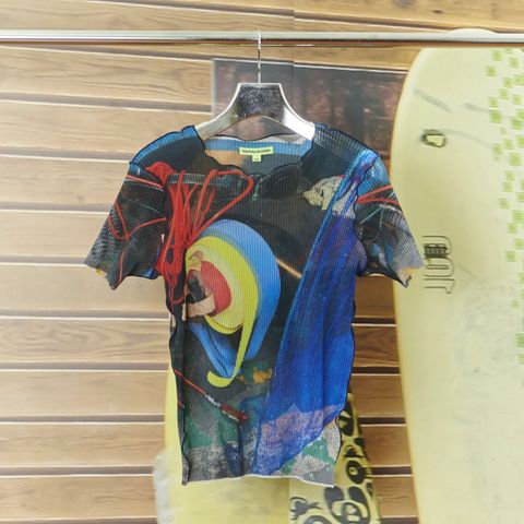 【残り一点】Sheer Graphic Top