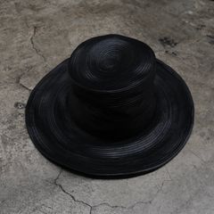 【お取り寄せ注文可能】Leather Blade Boater Hat
