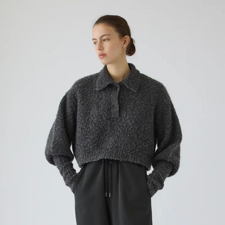 【残り一点】Boucle Short Knit
