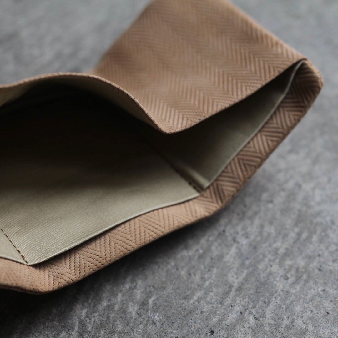 【残り一点】Frame Trifold Wallet(ODD_COW HERRINGBONE)