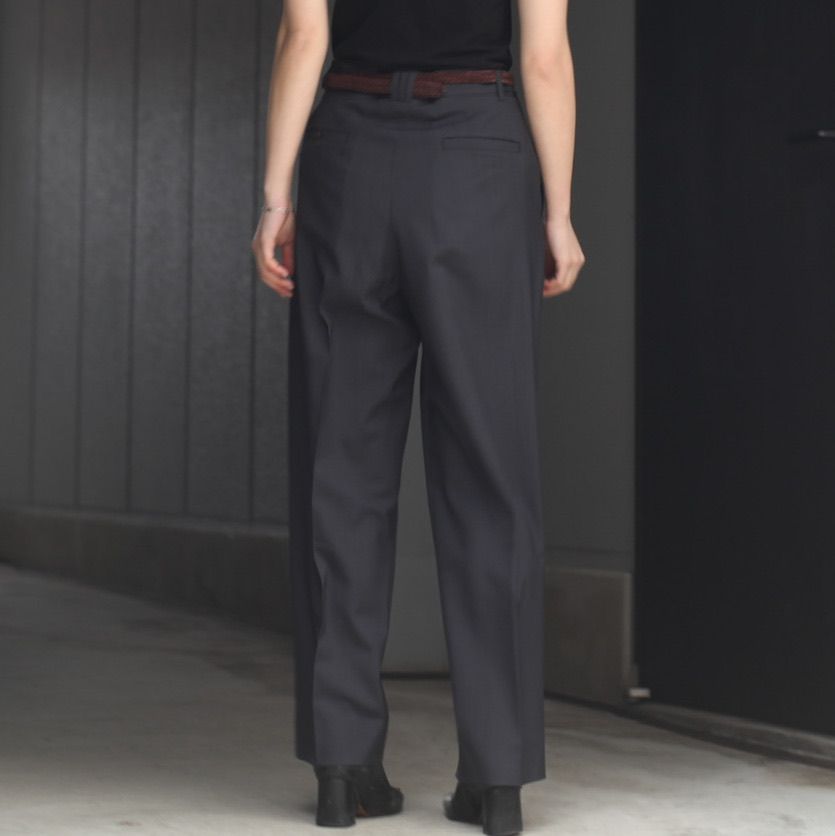 YOKE 23AW 3PLEATED WIDE TROUSERS178センチで着用してました