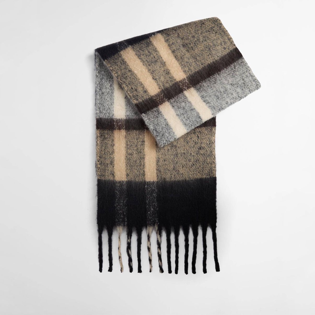 【残り一点】Isla Tartan Boucle Scarf