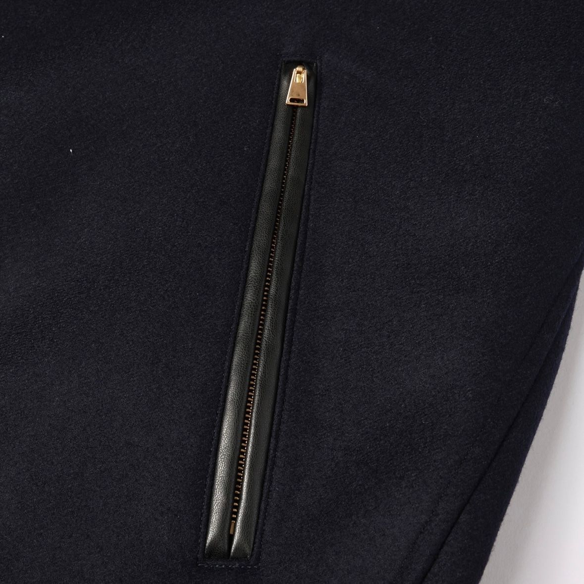 【残り一点】Wool Melton Dot Button Coach Jacket