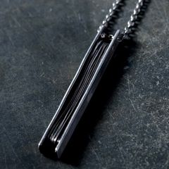 【お取り寄せ注文可能】Rectangle Spool Wired Necklace