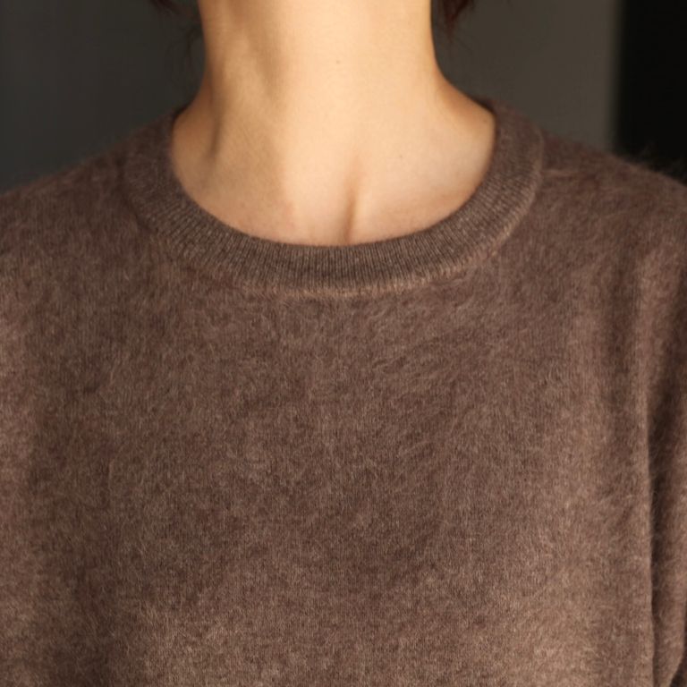 ssstein - 【残り一点】Pure Cashmere Shaggy Knit LS | ACRMTSM  