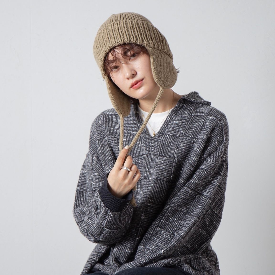【残り一点】Ear Knit Watch