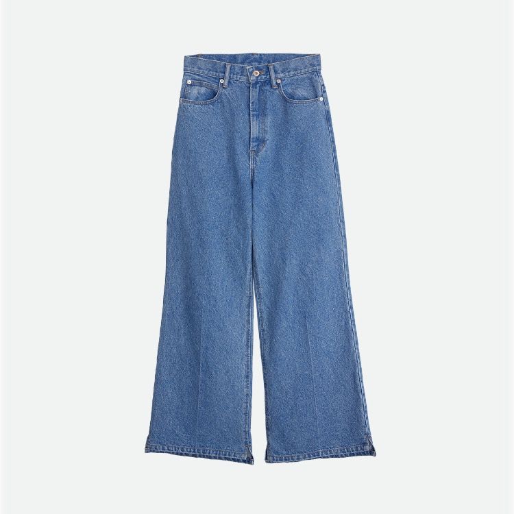 【残り一点】Corset with Wide Denim Pants