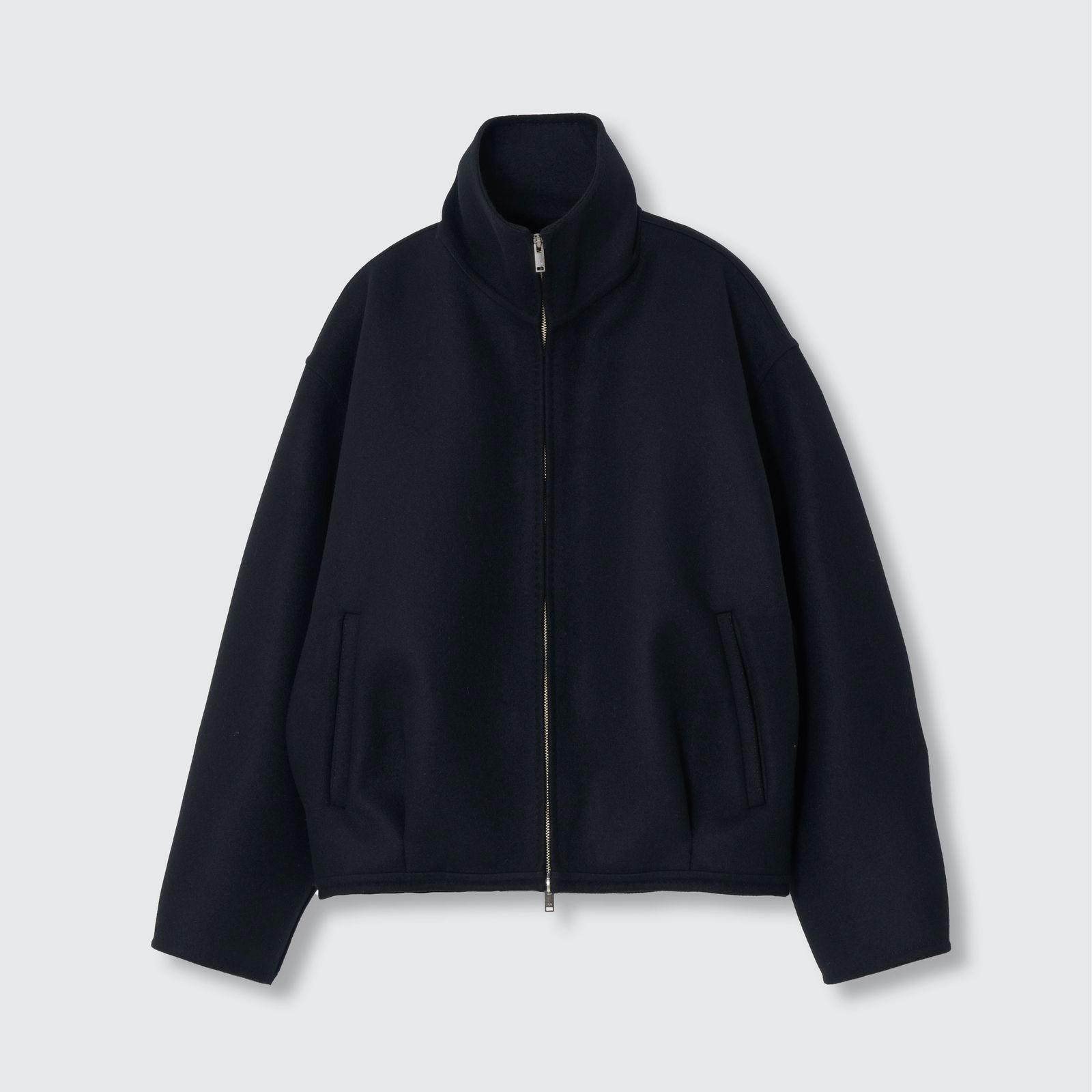 【残り一点】Wool Cashmere Balloon Silhouette Blouson