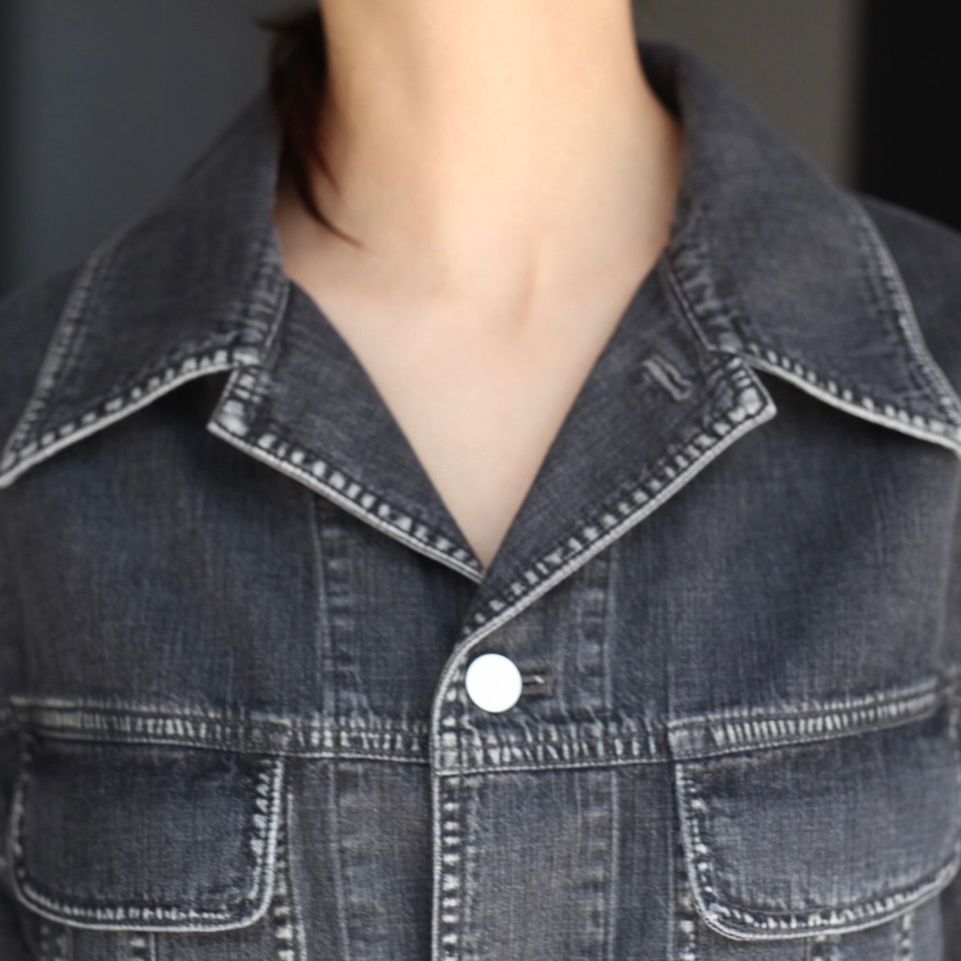 YOKE - 【残り一点】Light-Weight Denim Trucker Jacket YOKE - 【残り一点】Light-Weight Denim Trucker Jacket
