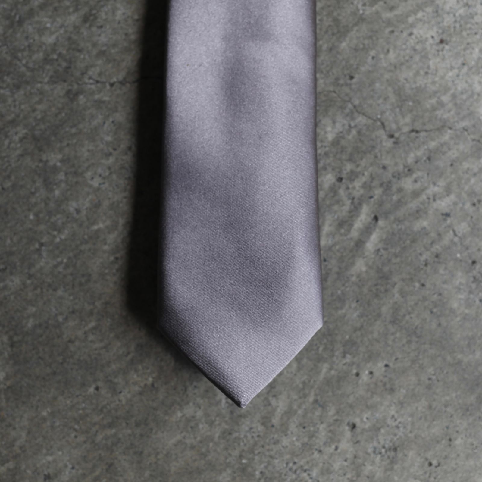 【残りわずか】55mm Narrow Tie(GREY)