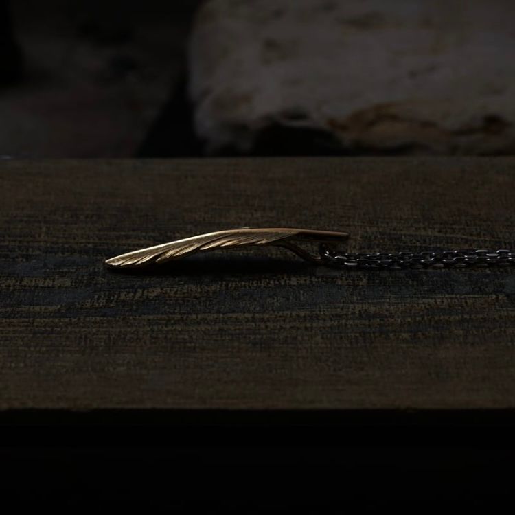 【お取り寄せ注文可能】Feather Center S(18K GOLD)