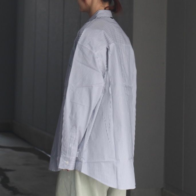【残り一点】Loose Stripe Shirt L/S