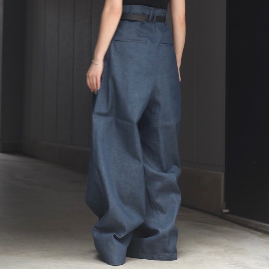 【残り一点】Hi Waist Baggy Denim Pants