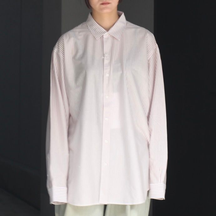 【残り一点】46G Atmosphere Stripe Shirt