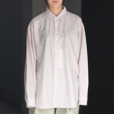 【残り一点】46G Atmosphere Stripe Shirt