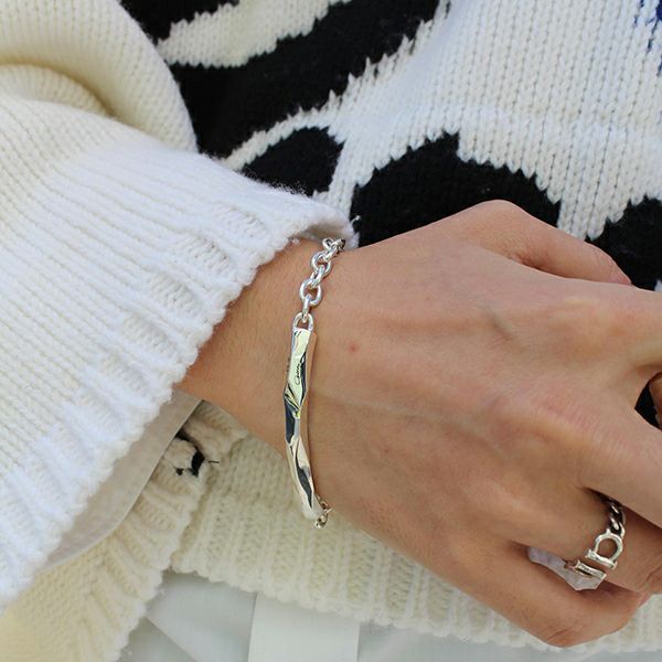 旧ロゴ　ガルニ　ビンテージ　ブレスレット　クロス GARNI - 【残り一点】Crockery Bracelet_L | ACRMTSM ONLINE STORE