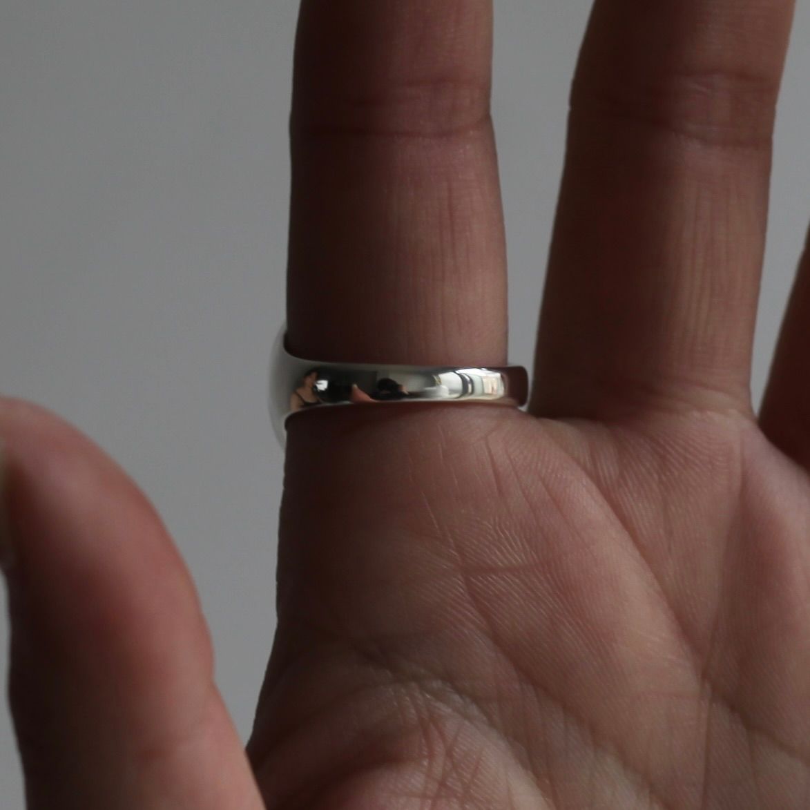 【残り一点】Signet Oval Ring L(MALACHITE)