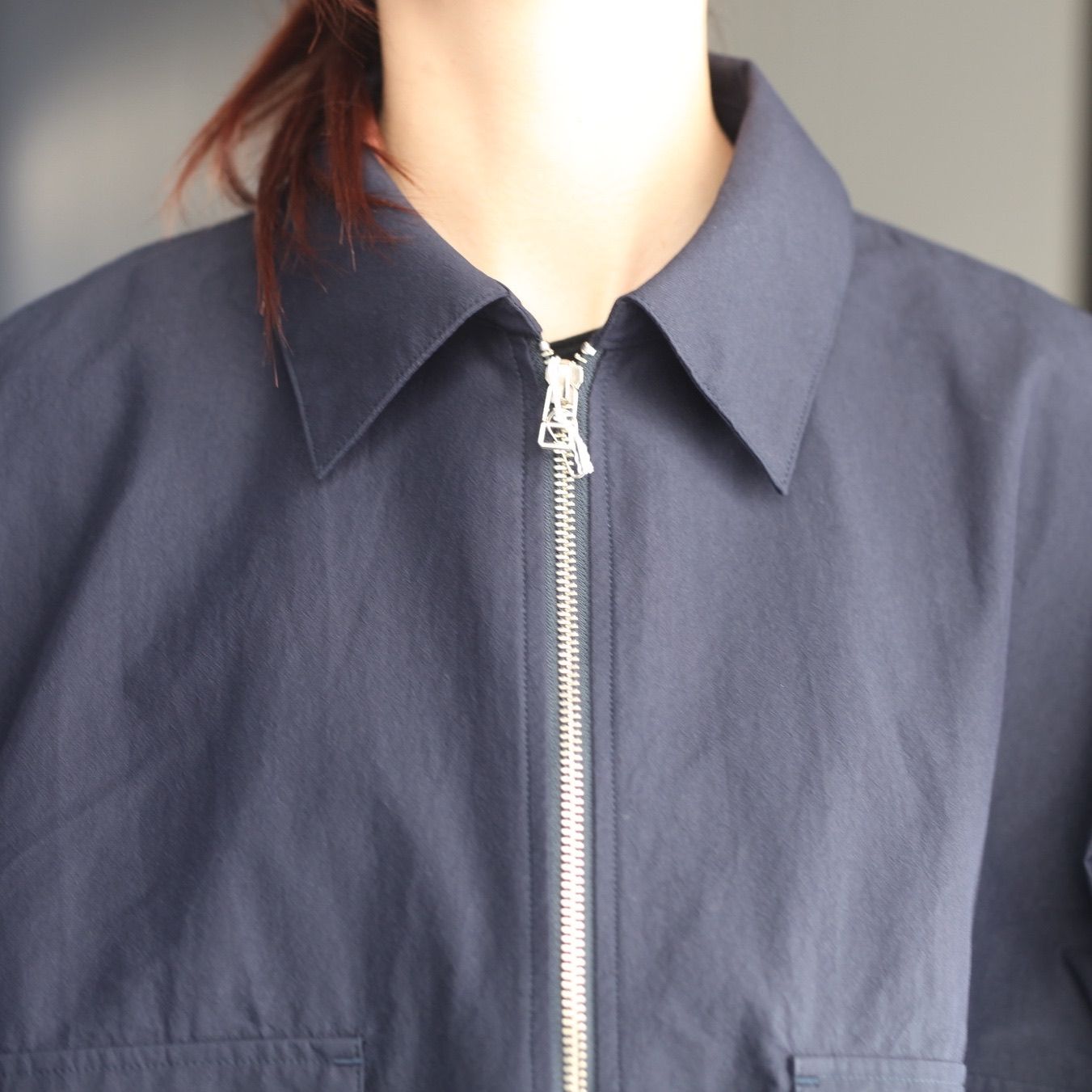 【残り一点】MBLパッチロゴジップブルゾン