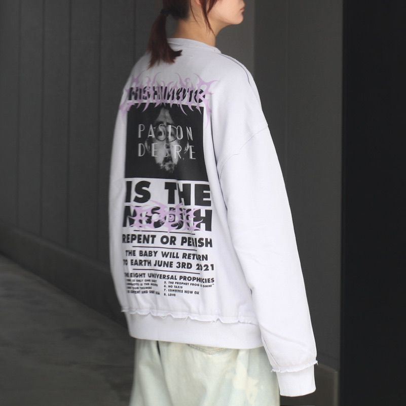 【残りわずか】×NISHIMOTO IS THE MOUTH Cotton Classic Crewneck Sweater