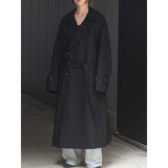 【残りわずか】Wool Flannel Oversized Double Breasted Coat