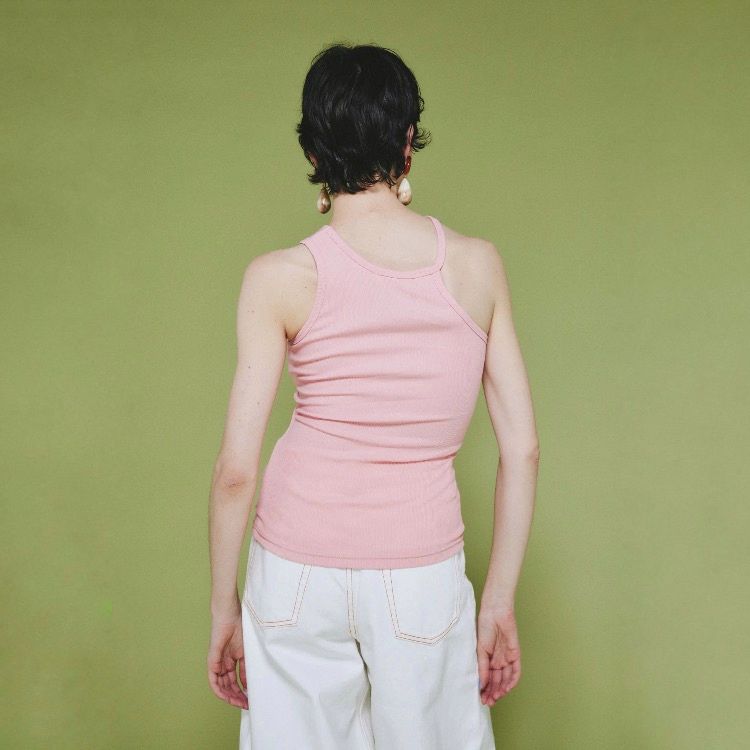 【残り一点】Asymmetry Neck Tank Top