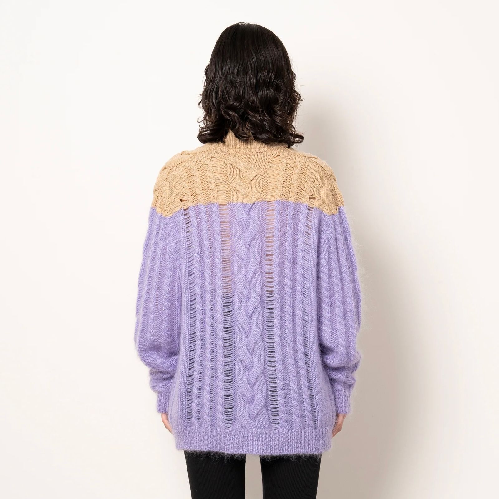 【残り一点】Mohair Cable Sweater