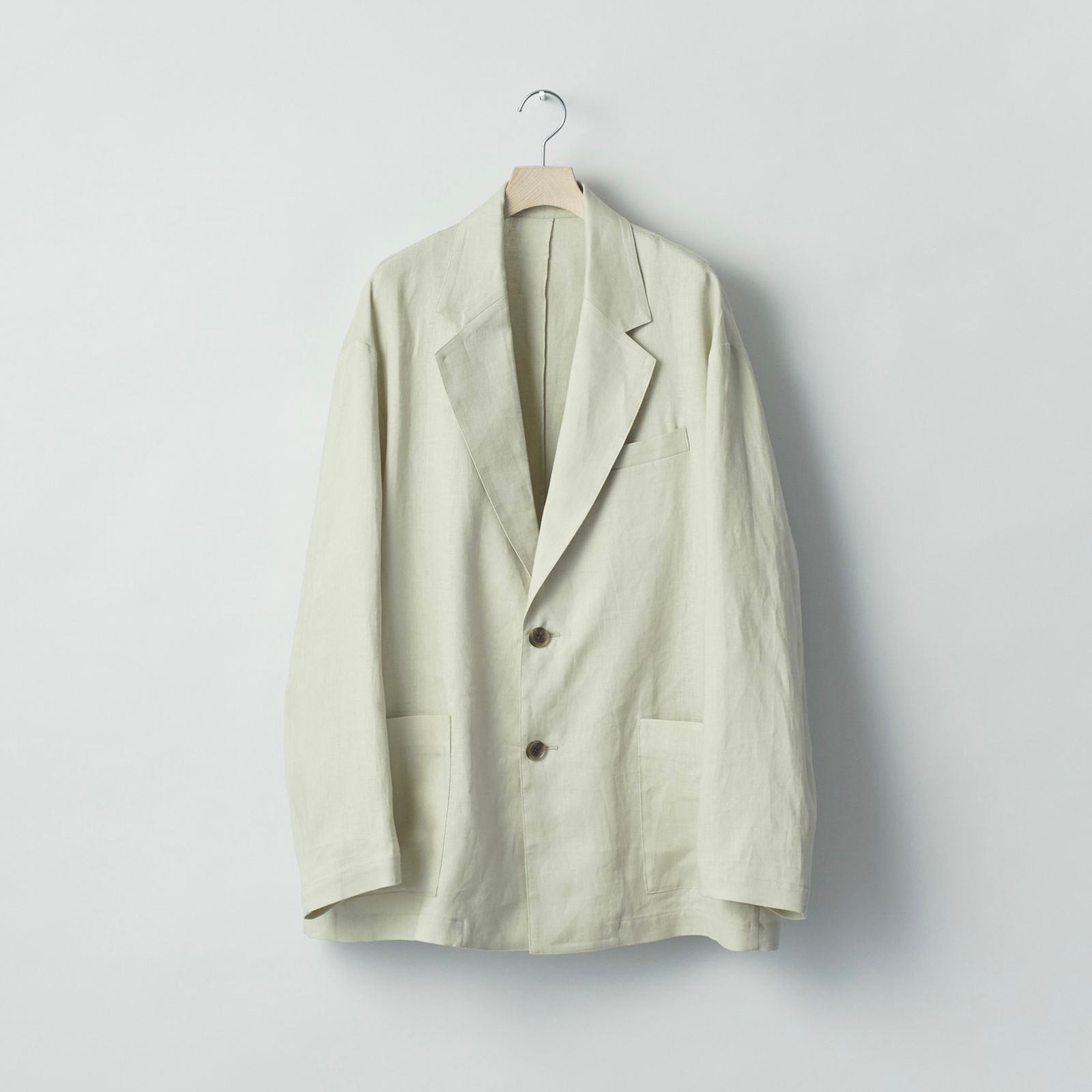 【残り一点】Light Linen Easy Single Breasted Jacket