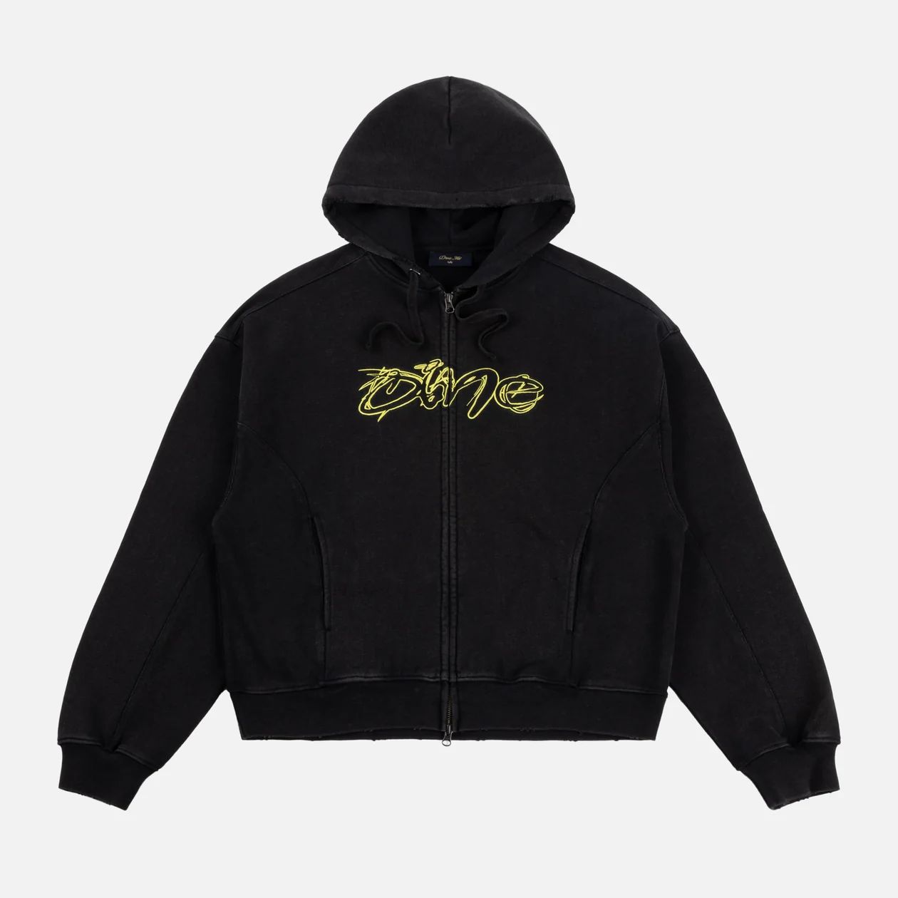 【残り一点】Distressed Terry Zip Hoodie