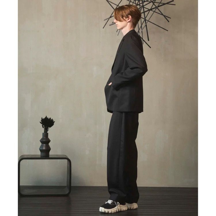 【残り一点】Dry Gabardine Regular-Over Set Up