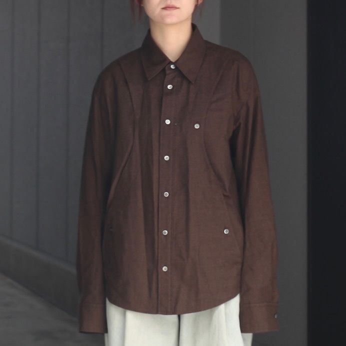【残り一点】Plaid Long Sleeve Shirt