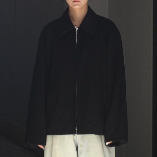 【残りわずか】W/CA Beaver Zip Short Jacket