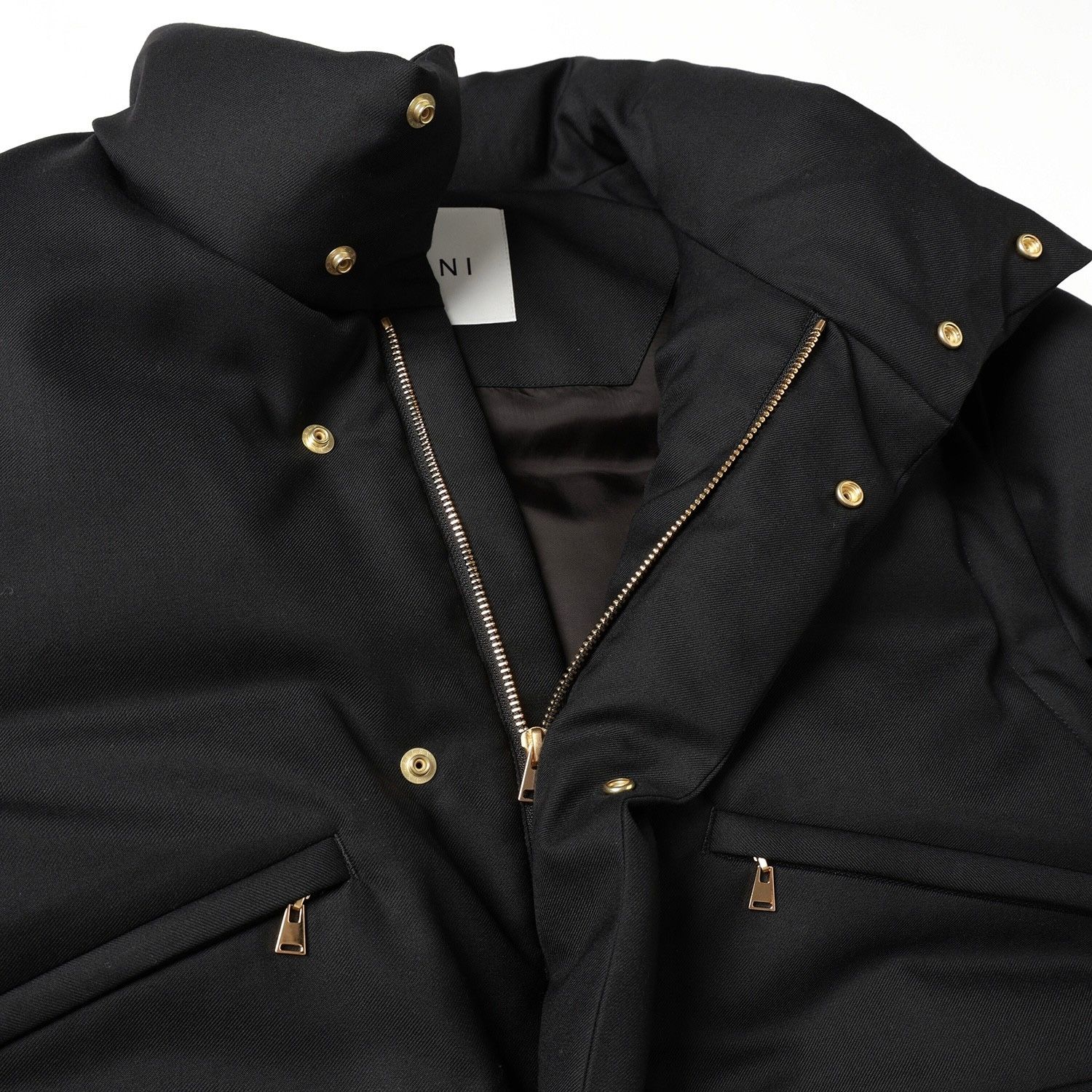 【残り一点】High Count Twill Removable Sleeves Down Jacket