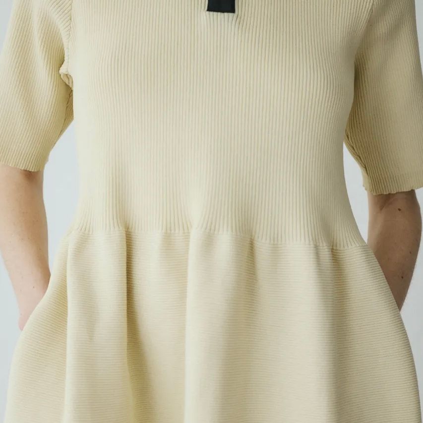 【残り一点】Knit Balloon Dress